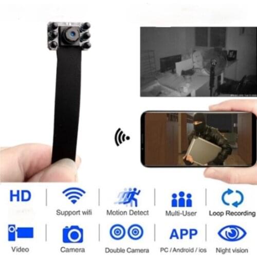 Remote Connection 4K WIFI Network Camera Webcam IP P2P Wide Angle/Night vision Mini Wireless WIFI Cam Motion Activated Camcorder