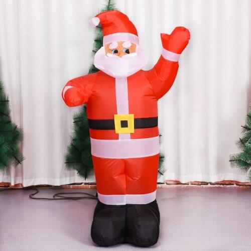 Inflatable Christmas Decor Giant Inflatable Snowman Family Lovely Santa Clause Model Home Garden Decoration Xmas Outdoor Toys