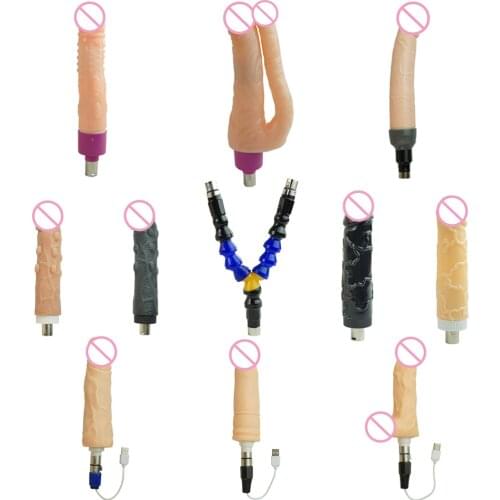 New traditional sex machin 11 Different kinds of Dildo attachments for Fredorch F2 A2 A3 3XLR attachment dildo for adult