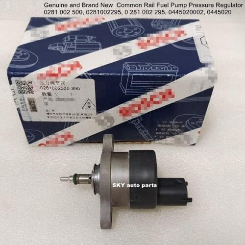 Genuine and Brand New Common Rail Fuel Pump Pressure Regulator 0281 002 500, 0281002295, 0 281 002 295, 0445020002, 0445020