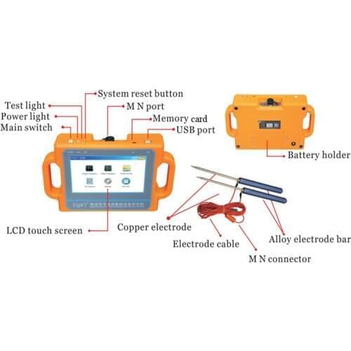 Water detector/water detection/deep underground water explosive portable detector