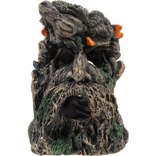 Reptile Habitat Trunk Old Man Dragon Beard Cage Hideout Landscape Landscape Aquarium Decor Reptile Terrarium Landscape