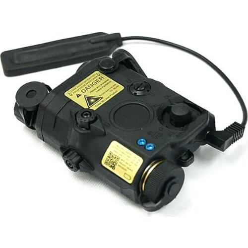 Tactical Upgrade Version LA PEQ-15 White LED Weapon Light with Red or Green Laser Rifle Flashlight Illuminator For Hunting