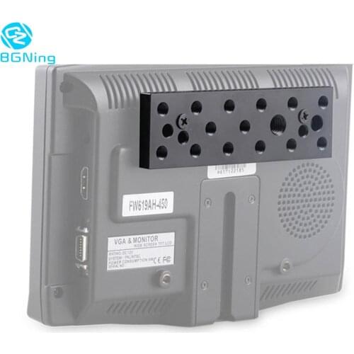 BGNing Aluminium Alloy Universal SLR Camera Battery Connecting Plate Tripod Monitor Stabilizer Adapter Expansion Board