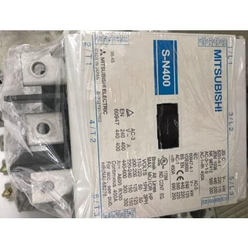 1PCS Mitsubishi S-N400 AC220V AC Contactor In Box -New