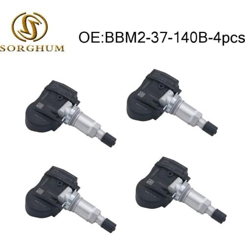 4pcs TPMS Sensor Tire Pressure Sensor Internal Replacement for Mazda 2 3 5 6 CX-7 CX-9 RX-8 MX5 Miata BBM2-37-140B