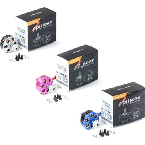 4PCS Sunnysky R2205 2300KV 2500KV Brushless Motor 2CW 2CCW for KV2300 KV2500 Motor FPV Racing Quadcopter Drone Multicopter DIY