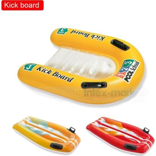 Swimming pool accessories Kick board Swimming learning for children Intex Inflatable Game pool childrens float board