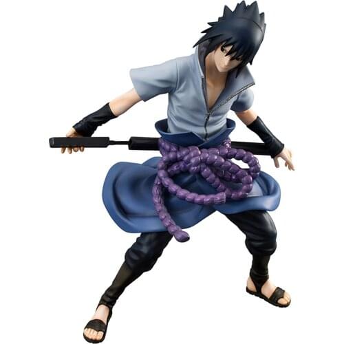 Pre-Sale Narutos Uchiha Sasuke Anime Action Figures Hand-Made Peripheral 24 Cm PVC Ornaments Model Toys for Children Gifts