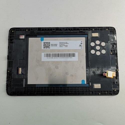 Used 8'' For Lenovo IdeaTab A8-50 A5500 A5500F Touch Screen Digitizer LCD Display Matrix Assembly Frame not for A5500-H A5500-HV