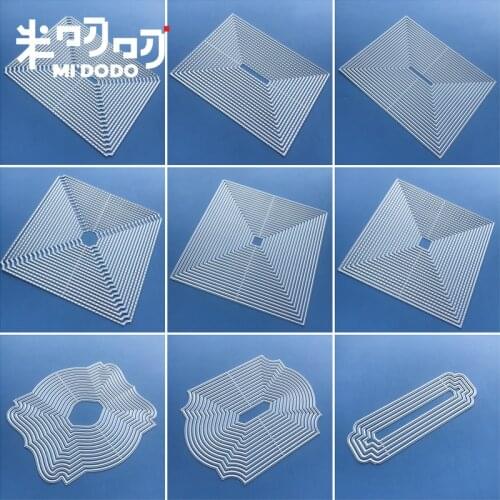 Basic Frame Cutting Dies 2020 for Scrapbooking Card Making Midodo New Metal Cutting Dies