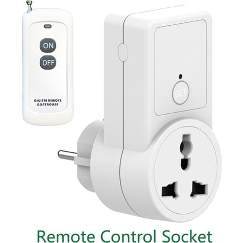 Wireless Outlet Remote Control Socket Light Switches House Power Outlet Light Switch Socket +Remote UK Connector Plug