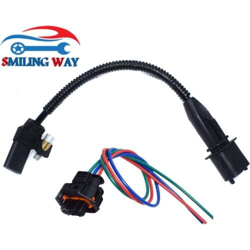 Crankshaft Pulse Sensor + Connector Plug For 1.6 1.8 Vauxhall Opel Astra Corsa Meriva Vectra Signum Zafira Insignia OE# 55555806