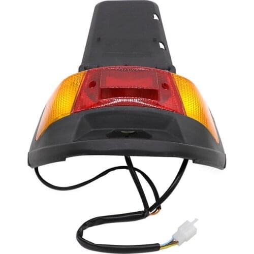 For Yamaha Jog 50 CY50 1992-200 Motorcycle Rear License Plate Mount Holder and Taillight Tail Light lamp rear fender