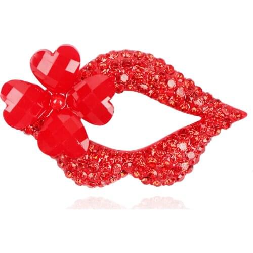 Earofcorn Brooches Lips For Clothes