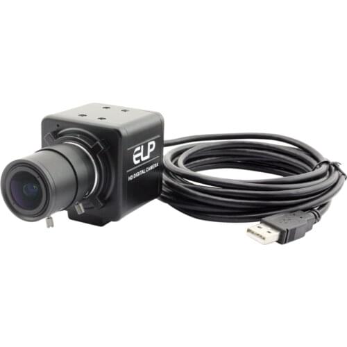 ELP Global Shutter High Speed 60fps 720P Monochrome Black White driveless USB webcam