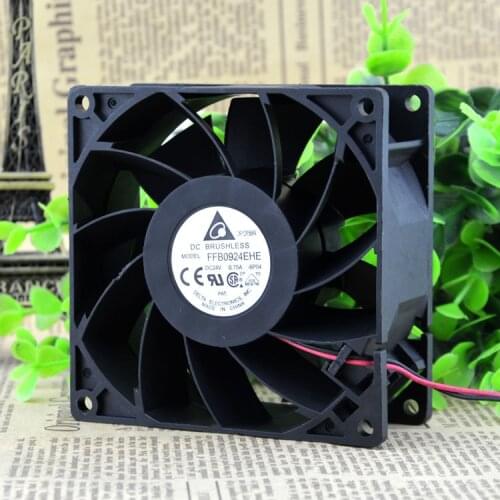 FFB0924EHE 24V 0.75A Original FOR DELTA 92*92*38 Large Air Volume Inverter cooling Fan
