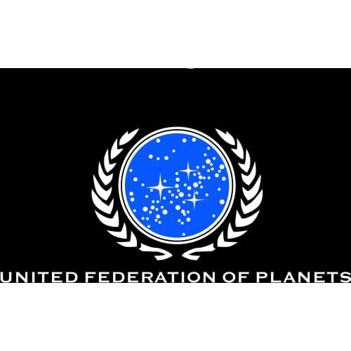 90*150cm united federation of planets flag