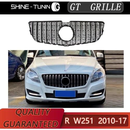 GT grille suitable for NEW R class W251 GT GT R Grille 2010-17 R300L R320 R350 R400 R500L W251 grille without emblem