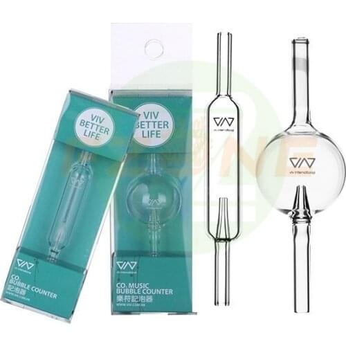 ADA Quality VIV Pollen Music Style Glass CO2 Aquarium Bubble Counter Check Valve For Plant Tank