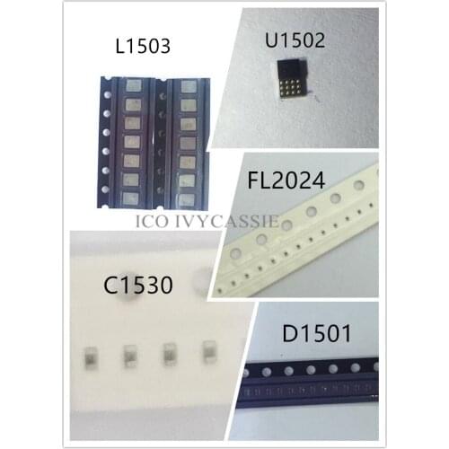 For iPhone 6 6Plus Backlight Kit U1502 Light IC+L1503 Coil +D1501 Diode+ FL2024 Fuse Filter+C1530 31 C1505 Capacitor 5pcs/set