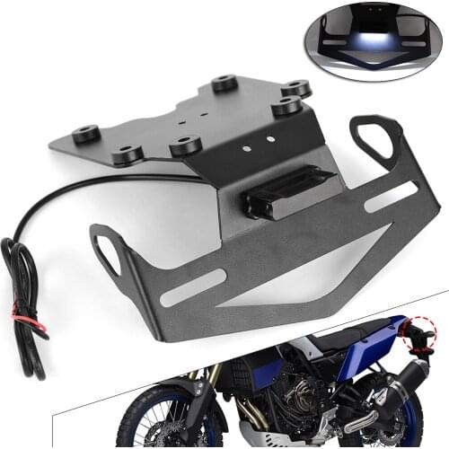 License Plate Holder Bracket for Yamaha Tenere 700 XTZ 700 2019 2020 2021 XTZ700