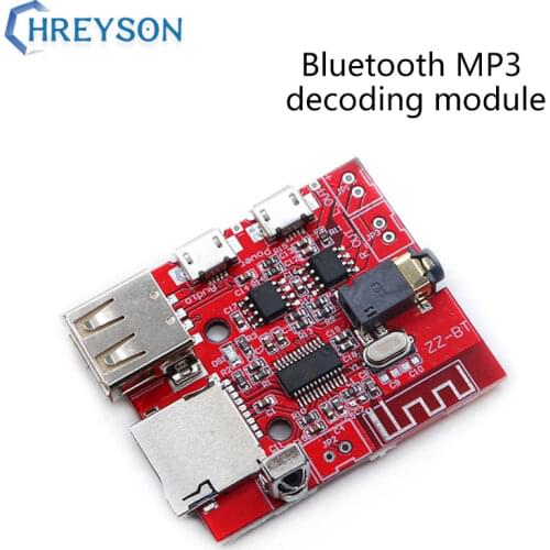 MP3 Bluetooth decoding module Lossless car speaker amplifier Audio receiving board Modified Bluetooth 4.1 circuit board 1Pcs