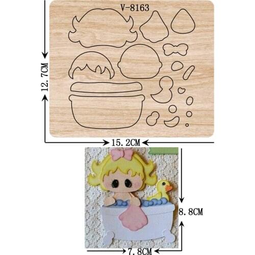 New wooden dies cutting dies for scrapbooking Multiple sizes V-8163