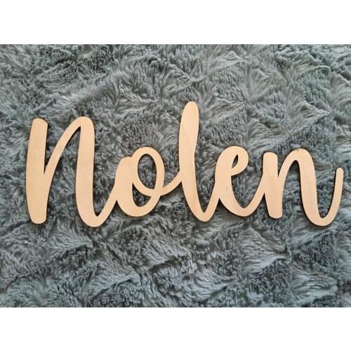 Pesonalized Baby Name Sign Nursery Decoration Custom Name Sign Wedding Anniversary Baby Shower Party Gifts Home Adornment