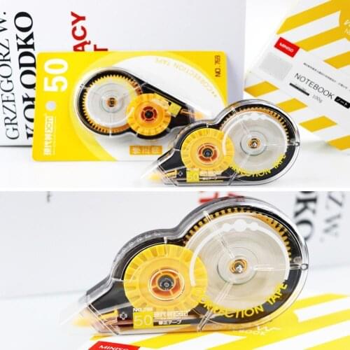 Practical Correction Tape Roller 50m Long White Sticker supplies Office Stationery school Study Tool School X4X7