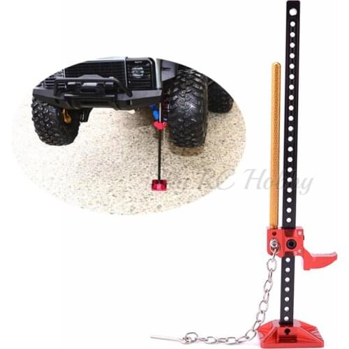 RC Rock Crawler Slideable Metal Jack Tool 1:10 Accessories for Axial SCX10 TAMIYA CC01 RC4WD D90 D110 TF2 RC Truck Car Parts