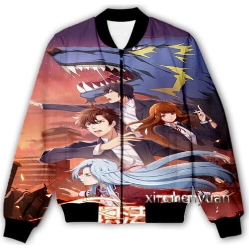 Xinchenyuan New Men/Women 3D Printed Anime Almighty Mage Casual Jacket Fashion Streetwear Sporting Jacket & Coat Q34