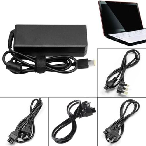 20V 4.5A 90W Square Needle Laptop AC Adapter Charger Cable for lenovo Hot