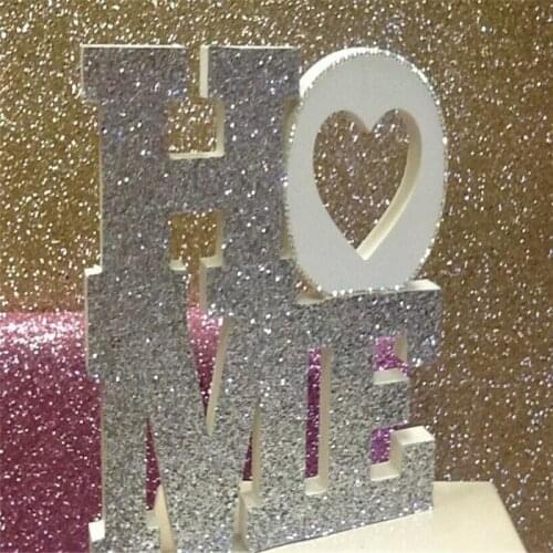 5m silver chunky glitter wallpaper pu glitter fabric for wallpaper and wall covering 138cm width