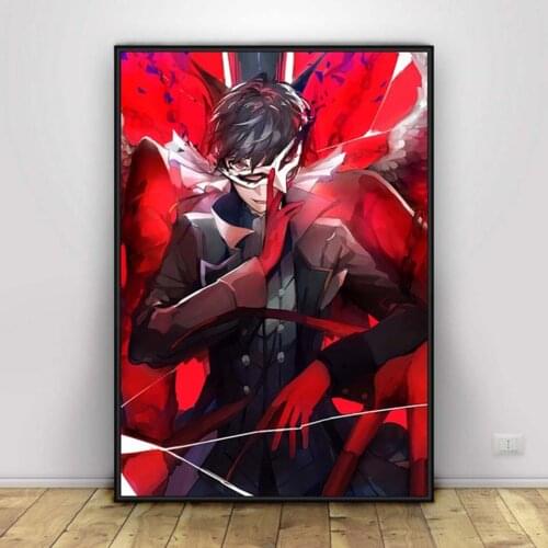 Sale Persona 5 Anime Series Diamond Painting DIY Mosaic By Hand Cross Stitch Full Square Canvas Decor Embroidery Wall Art Stick