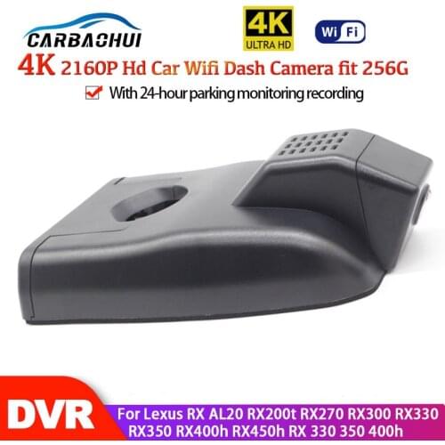 4K Car DVR Wifi Video Recorder Dash Came HD 2160P For Lexus RX AL20 RX200t RX270 RX300 RX330 RX350 RX400h RX450h RX 330 350 400h