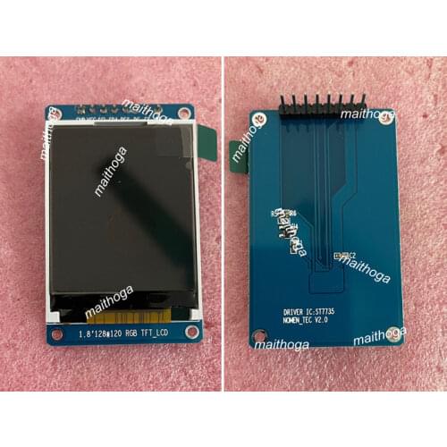 1.8 inch 8PIN SPI 65K TFT LCD Color Screen (Board/No Board) ST7735 Drive IC 128(RGB)*160