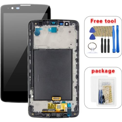 For LG Stylo 2 Plus 4G K550 MS550 LCD Display Touch Screen Digitizer Assembly With Frame