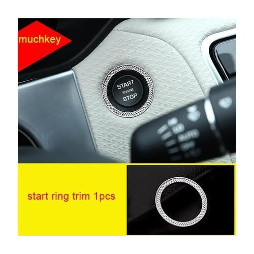 For LR Range Rover Velar chrome Start ring trim 1pc
