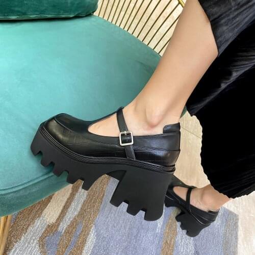 Dovereiss Fashion Womens Shoes summer Elegant Pure color wine red consice Buckle Waterproof Pumps sexy Office lady 34-40