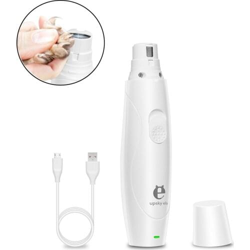 Pet Dog Cat Nail Grinder Electric Pet Paws Nail Grooming Trimmer Tool USB Charged Mute Painless Pet Nail File Pet Nail Clippers
