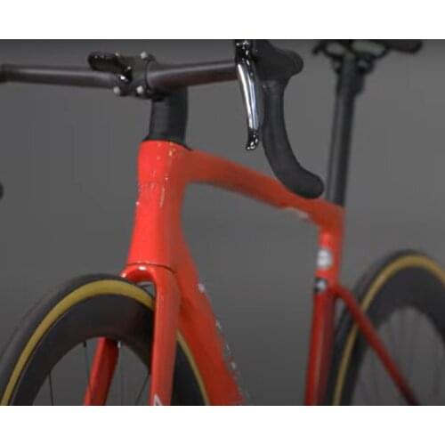2021 New carbon road bike frame apply to Di2 group BB30 bottom bracket thru-axle 100*12 142*12mm road bicycle carbon frames