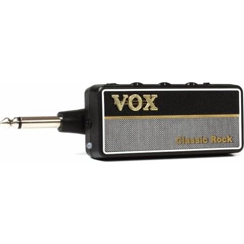VOX AP2CR amPlug Classic Rock G2 Guitar Amplifier with 3 Gain Modes, Speaker Cabinet Emulation, and Aux in Jack