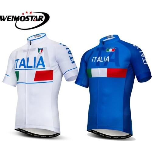 Weimostar Summer Pro Cycling Jersey Men ropa Clothing Shirt tops MTB Ropa ciclismo bicycle clothes Bike Jersey Maillot