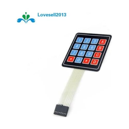 4 x 4 Matrix Array 16 Key Membrane Switch Keypad Keyboard for Arduino AVR PI C
