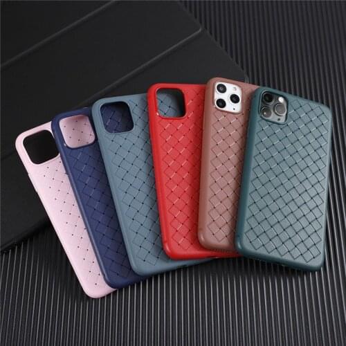 Heat dissipation soft case for iphone 12 mini 11 pro x xs max xr 8 7 6 6S plus SE 2020 matte leather phone cover 3D coque fundas