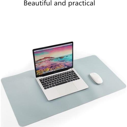 Mouse Pad Large Gaming Mouse Pad Seaming Pu Leather Front Dual-purpose Mouse Pad Office Desktop Laptop Computer Large Mouse Pad