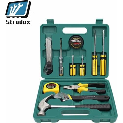 Household tool kit set Regular maintenance hardware wrench screwdriver pliers Special repair tools wood electrician hand tools