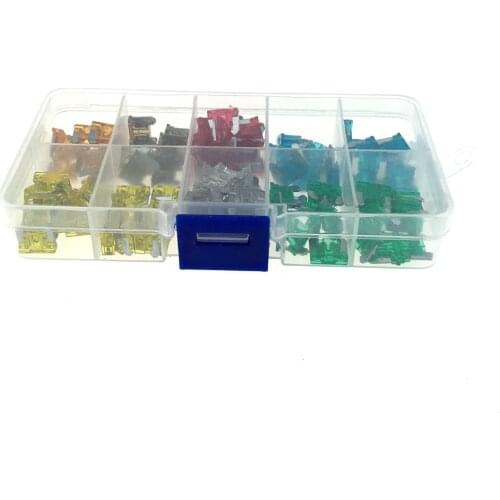 120x Low Profile Micro Blade Mini Fuse Assortment Set For Car Truck SUV Boat