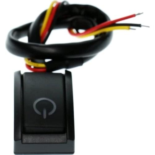 12V 200mA 2.4W Car Auto Vehicle On/Off Push Button Switch Self Adhesive